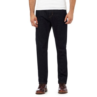 Hammond & Co. by Patrick Grant Dark blue rinsed silm fit jeans